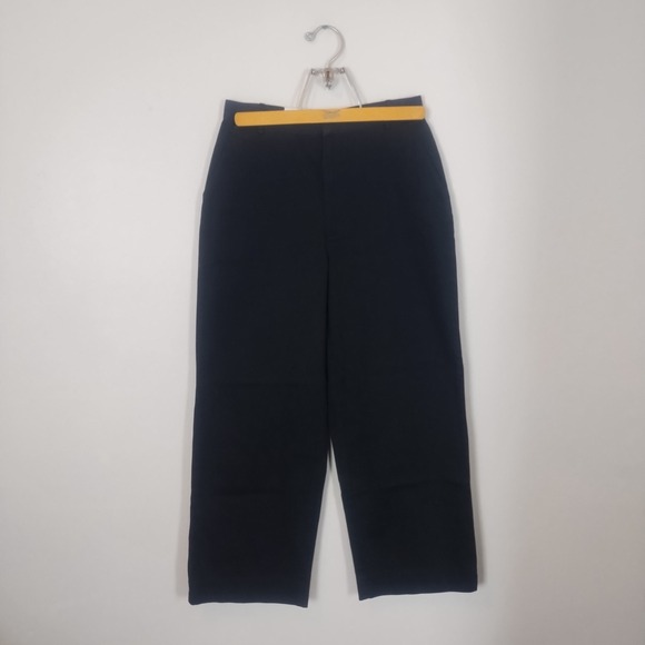 Field Gear Pants - Field Gear NWT Women's 100% Cotton High Waist Wide Leg Crop Pants Size 6 Vtg 90s